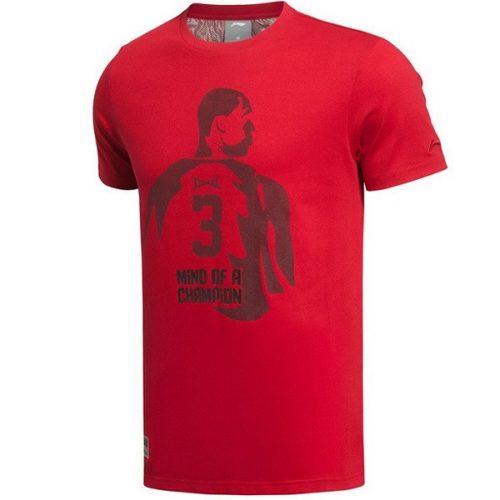 Li-Ning Wade Tee Red   L