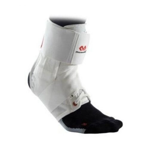  McDavid Light Ankle Brace with Figure 8 Strap White L