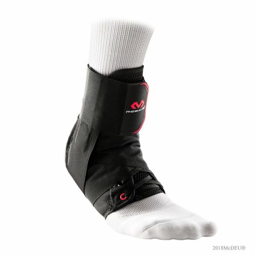 McDavid Light Ankle Brace with Figure 8 Strap Black L