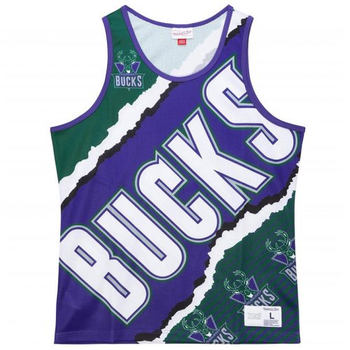 Mitchell & Ness Milwaukee Bucks Jumbotron Tank  M