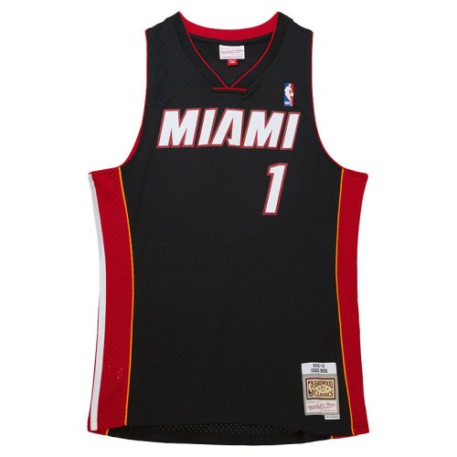 Mitchell & Ness Miami Heat Chris Bosh Swingman Jersey   L