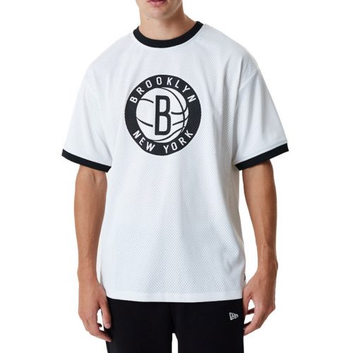 New Era Brooklyn Nets Mesh Oversized T-shirt  2XL