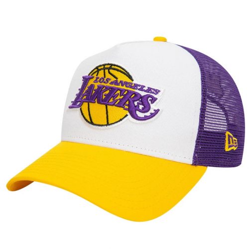 New Era Los Angeles Lakers A-Frame Trucker