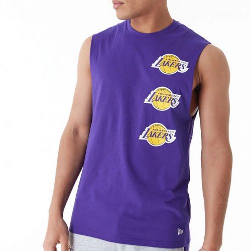 New Era Los Angeles Lakers Sleeveless Tee  L