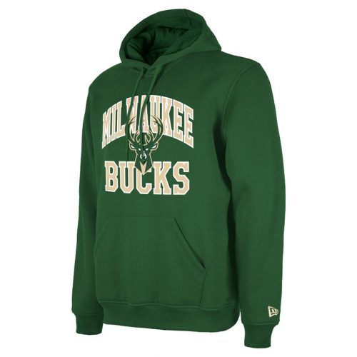 New Era Milwaukee Bucks Tip Off Hoodie   M