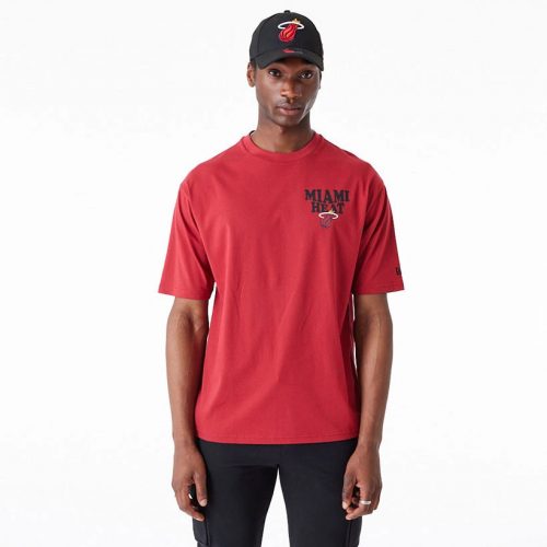 New Era Miami Heat Oversize Tee  L