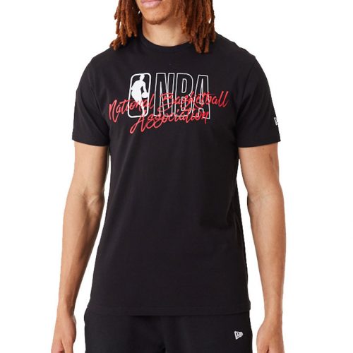 New Era NBA Script Logo Tee   2XL