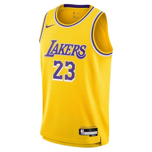 Nike Lebron James 23 Los Angeles Lakers  Icon Edition Swingman Gyerek Kosárlabda Mez  140 (10 éves)