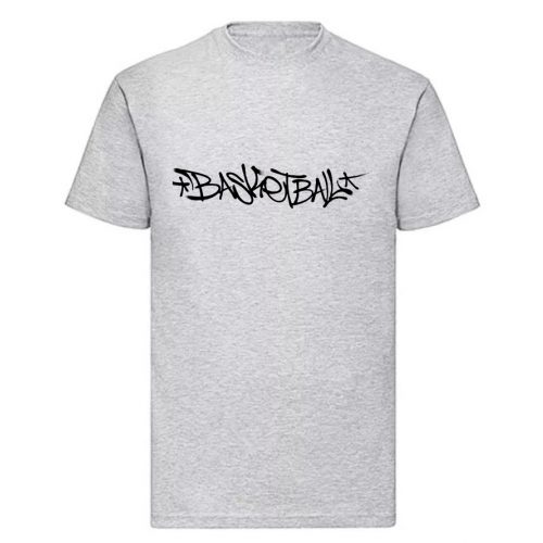 Basketball Graffiti Tee Grey  2XL