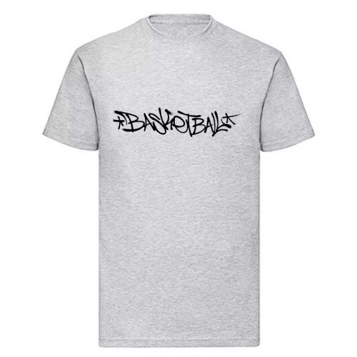 Basketball Graffiti Tee Grey  L