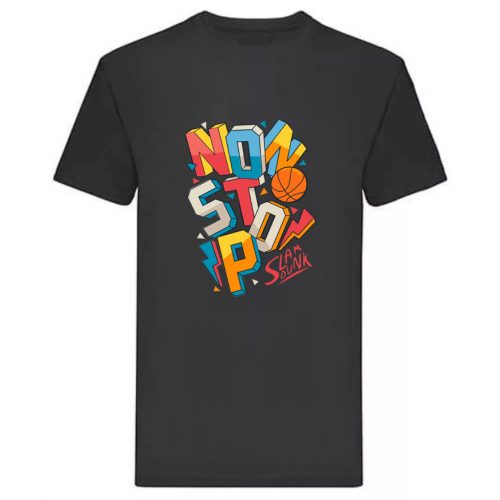  Non Stop Slam Dunk Tee Black  M