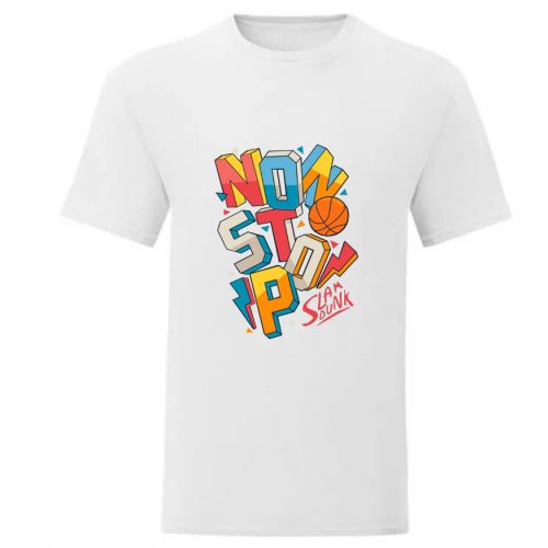 Non Stop Slam Dunk Tee White  2XL