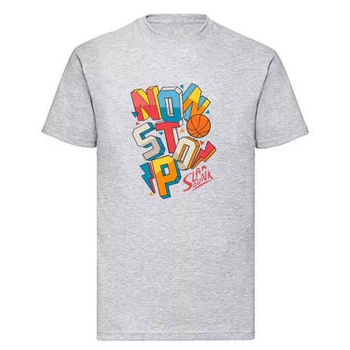  Non Stop Slam Dunk Tee Grey  L